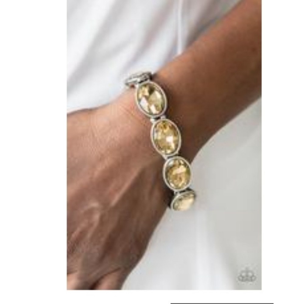 Brown drip bracelet Vintage Look